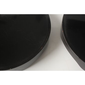 蝸牛蒔絵 盆 2枚1組　Q420 