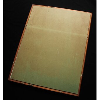 笠松紫浪 Shiro Kasamatsu 長谷観音 鎌倉 木版画 額装　Z1045 
