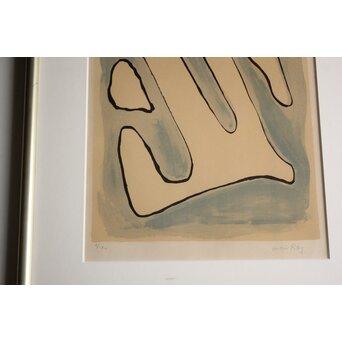 Man Ray「De l'origine des espèces par voie de sélection irrationnelle」Plate 6 リトグラフ　Z1068 