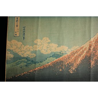 野口米次郎 ヨネノグチ 監修 渡辺木版画 葛飾北斎 富士 木版画　Z1070 