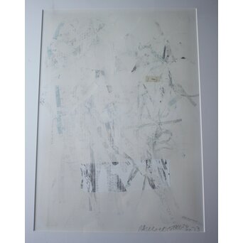ロバート ラウシェンバーグ Robert Rauschenberg 『Noname (Elephant)』リトグラフ　Z1077 
