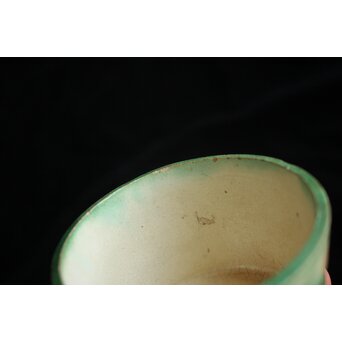 珉平焼 三彩盃　P684 
